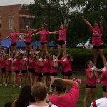 cheerleaders perform 3.